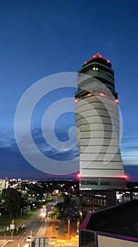 Air traffic control tower, Vienna, Austria