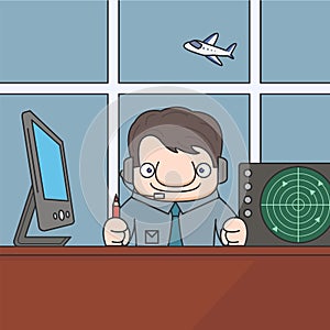 Air traffic controller