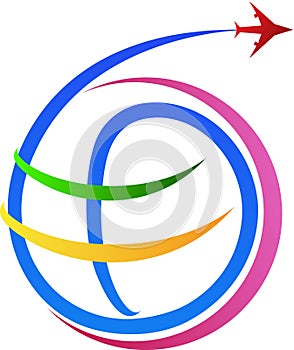Air travel logo