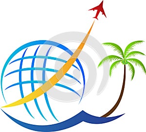 Air travel logo