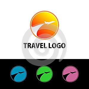 Air Travel logo icon design vector. icon design template-vector