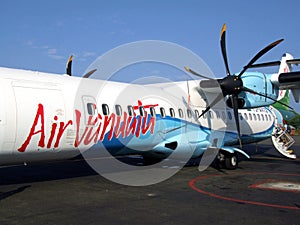 Air Vanuatu ATR72 plane