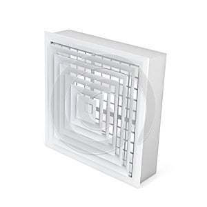 Air vent cover in square shape