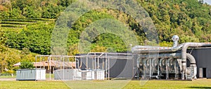 Air ventilation , industrial plant photo