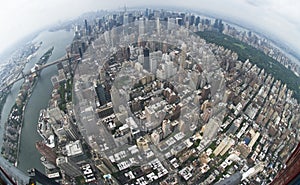 Air view New york