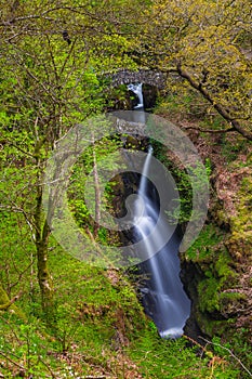 Aira Force Waterfall, Cumbria, England, United Kingdom