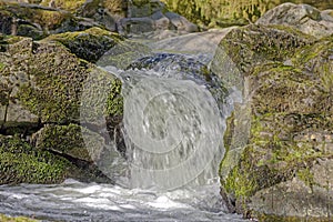 lake district, england: Aira force waterfall