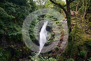 Aira Force Waterfall, Lake District, United Kingdom