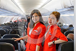 AirAsia crew member