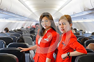 AirAsia crew member