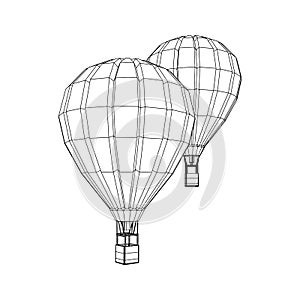 Airballoon design airway travel transport