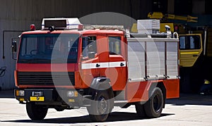 Airbase Emergency Services Firetruck photo