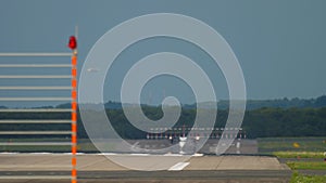 Airberlin Bombardier DASH 8 departing from Dusseldorf