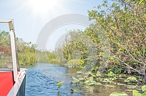 Airboat at Everglades National Park