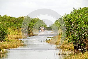 Airboat in Florida