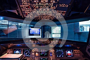 Airbus A320 cockpit