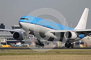 Airbus A330 taking off photo