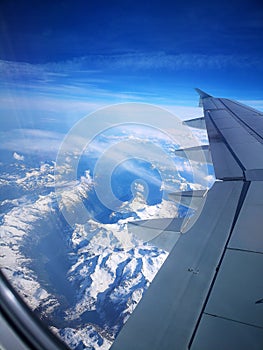 Airbus, Alps, Mountains, Aviation, Aer Lingus photo