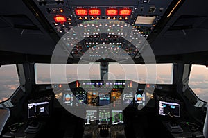 Airbus Cockpit photo