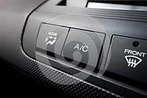 Aircon on off Power switch of a Car air conditioning