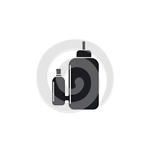 airconditioner compressor icon vector illustration design template photo