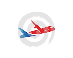 Aircraft, airplane, airline logo label. Journey, air travel, air