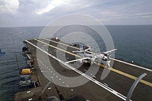 aircraft carrier of the Argentine armada May 25 landing. The Grumman S-2 Tracker (S2F prior to 1962)