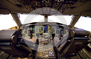 Aircraft Cockpit.
