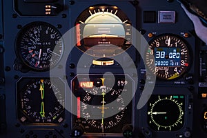 Aircraft cockpit Instruments