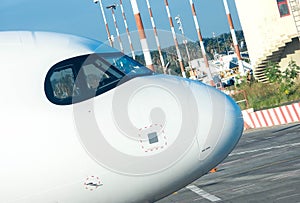 Aircraft Cockpit Nose