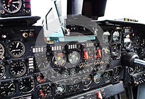 Aircraft cockpit panel