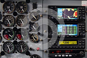 Aircraft dashboard