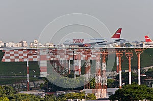 Aircraft Departuring in Congonhas