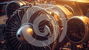 Aircraft engine repair and maintenance. Generative Ai