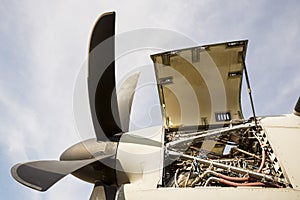 Aircraft engine turbine maintenance