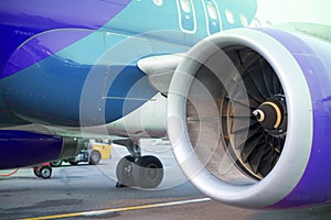 Aircraft engines photo