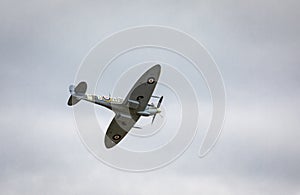 Retro air display - old aircraft from Battle of Britain era