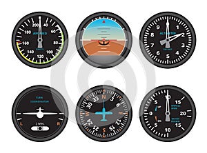 Aircraft gauges