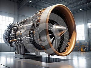 Aircraft jet plane turbine engine repair and maintenance for safe, reliable operation