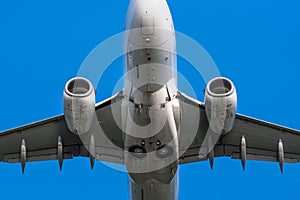 Aircraft landing and taking off at Victoria, BC, Canada