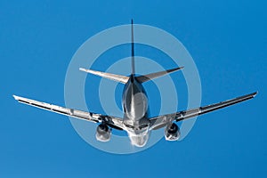 Aircraft landing and taking off at Victoria, BC, Canada