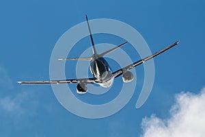 Aircraft landing and taking off at Victoria, BC, Canada
