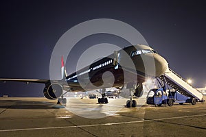 Aircraft maintenance at night