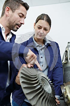 aircraft mechanics at work