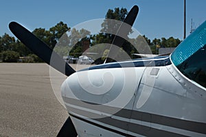 Aircraft nose photo