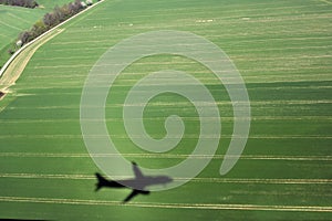 Aircraft shadow