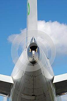 Aircraft tail detail