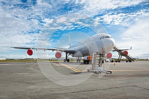 Aircraft on the tarmac