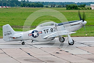 Aircraft TF-51D.