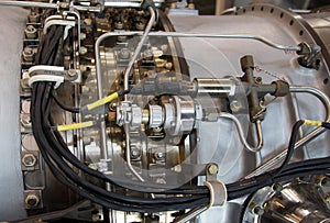 Aircraft turbojet engine